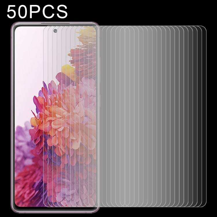 Pellicola vetro temperato per Samsung Galaxy S20 FE 9H 50 pezzi