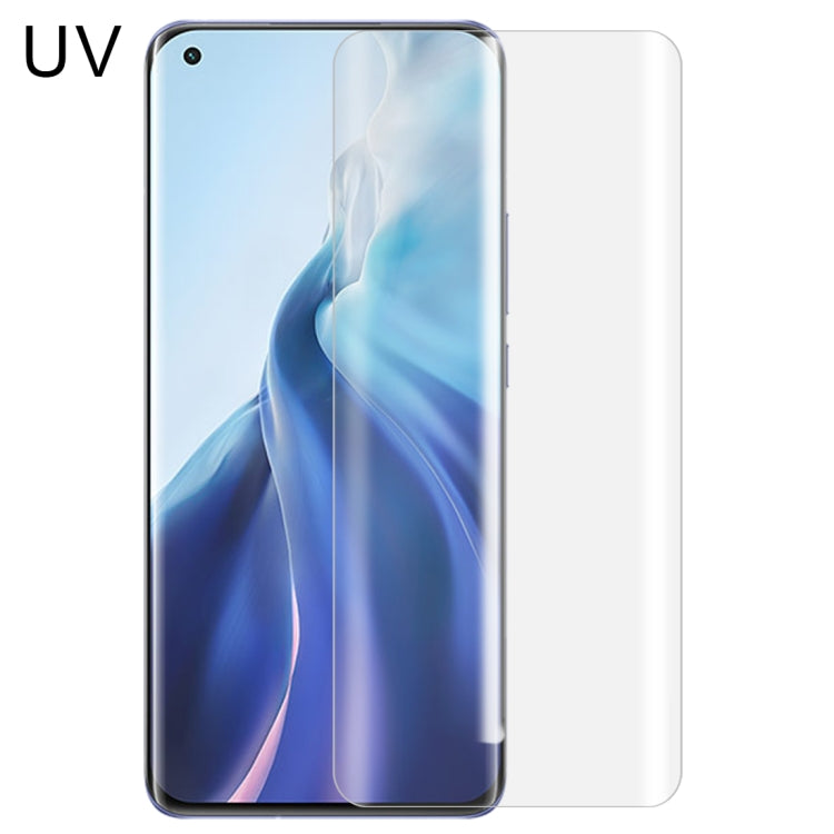 Pellicola in vetro temperato con colla UV per Xiaomi Mi 11