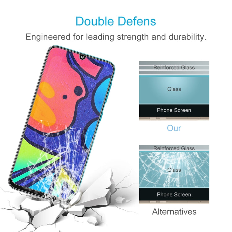 Per Samsung Galaxy F41 50 PZ Pellicola in vetro temperato 0,26mm 9H 2,5D