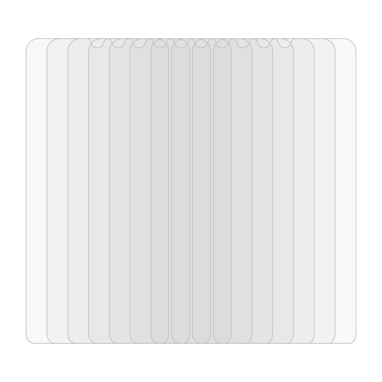 Pellicola vetro temperato Doogee N20 Pro 10 pezzi