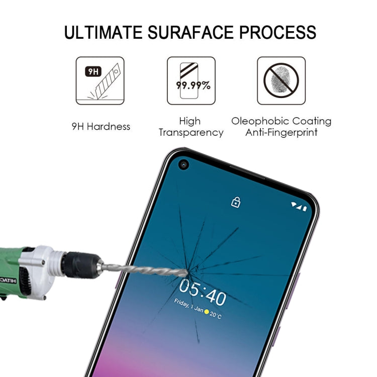 Pellicola vetro temperato full glue per Nokia 5.4