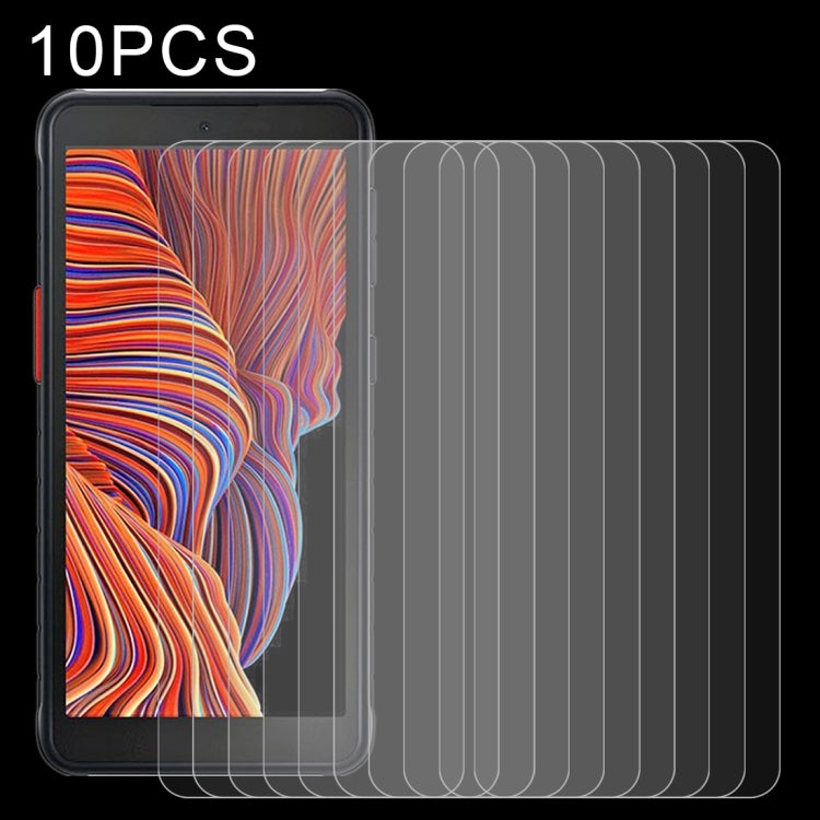 Pellicola vetro temperato per Samsung Galaxy Xcover 5 - 10 pezzi