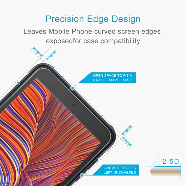 Pellicola vetro temperato per Samsung Galaxy Xcover 5 - 10 pezzi