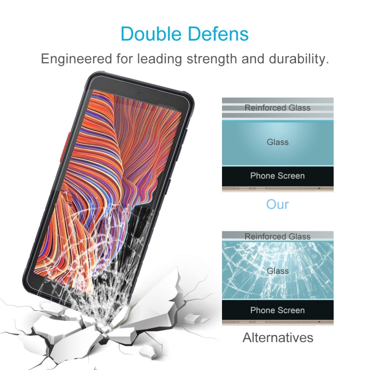 Pellicola vetro temperato per Samsung Galaxy Xcover 5 - 10 pezzi