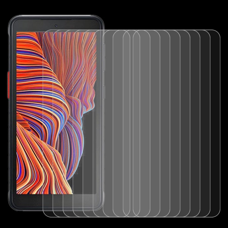 Per Samsung Galaxy Xcover 5 10 PCS 0,26 mm 9H Durezza superficiale 2,5D Pellicola per schermo temperato in vetro temperato antideflagrante, For Samsung Galaxy Xcover 5 (10 PCS)