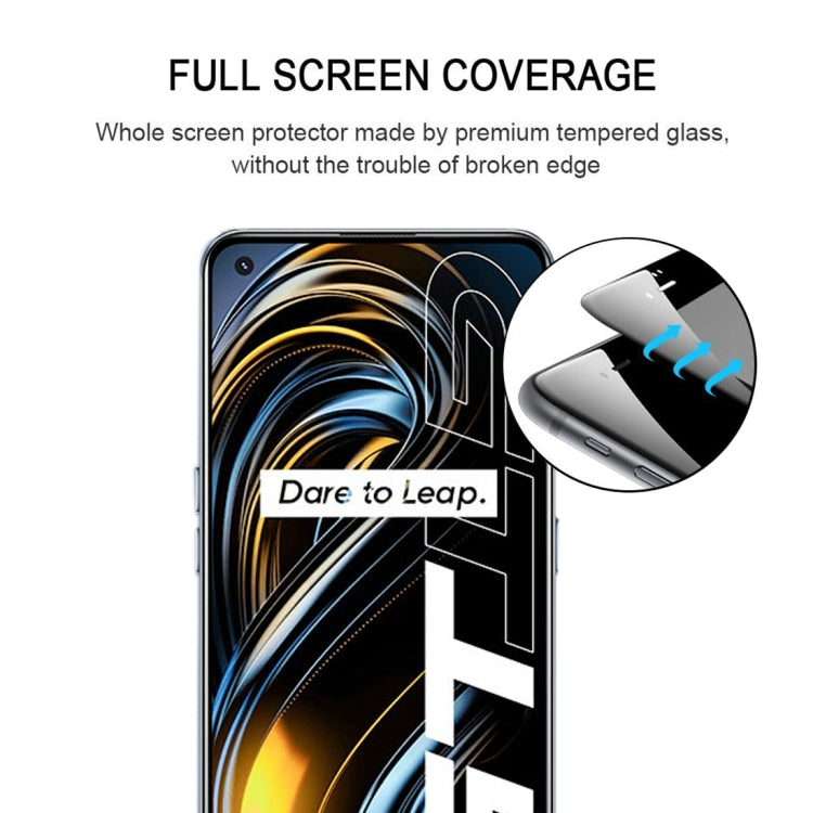 Per OPPO Realme GT 5G / Realme GT Master Full Glue pellicola protettiva per schermo a copertura totale pellicola in vetro temperato, For OPPO Realme GT 5G / Realme GT Master (1 PC)