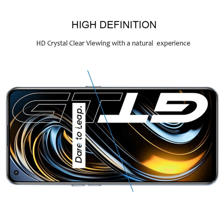 Per OPPO Realme GT 5G / Realme GT Master Full Glue pellicola protettiva per schermo a copertura totale pellicola in vetro temperato, For OPPO Realme GT 5G / Realme GT Master (1 PC)
