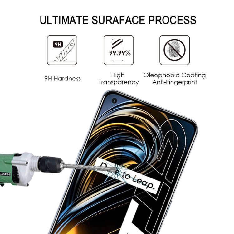 Per OPPO Realme GT 5G / Realme GT Master Full Glue pellicola protettiva per schermo a copertura totale pellicola in vetro temperato, For OPPO Realme GT 5G / Realme GT Master (1 PC)