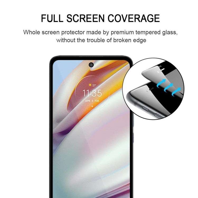 Per Motorola Moto G60 / G51 / Moto G60S / G200 5G Colla completa Protezione schermo a copertura totale Pellicola in vetro temperato, For Motorola Moto G60 / G51 / Moto G60S / G200 5G (1 PC)