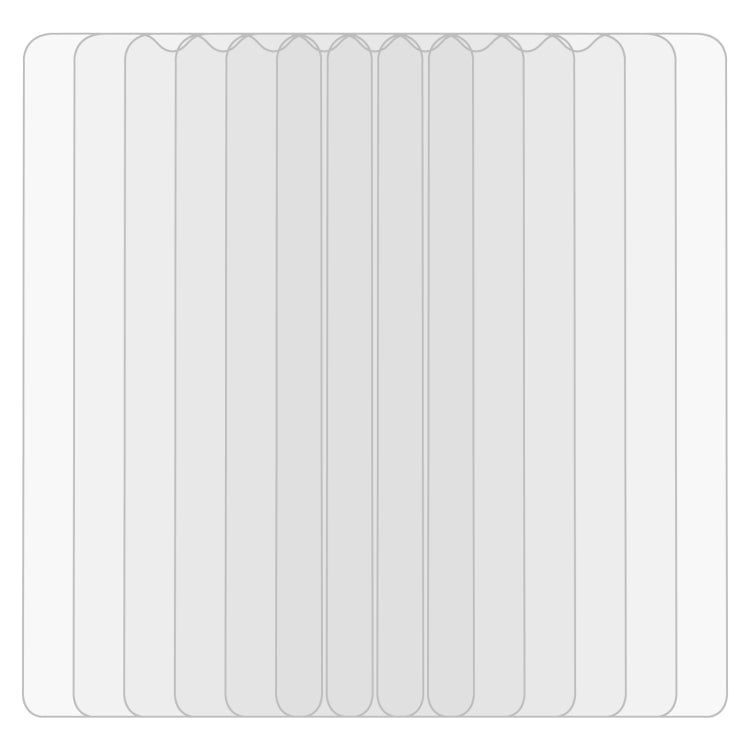 Pellicola vetro temperato per Nokia 2.4 10 pezzi 0,26mm