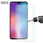 Pellicola vetro temperato Xiaomi Mi 9 9H 0.26mm 5 pezzi