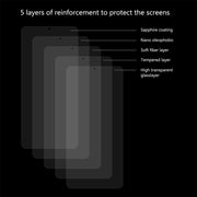 5 PZ ENKAY Hat-Prince 0.26mm 9H 2.5D Pellicola in vetro temperato con bordo curvo per Xiaomi Mi 9, For Xiaomi Mi 9