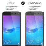 Pellicola vetro temperato per Huawei Y6 2017 9H 2 pezzi