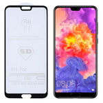 Pellicola in vetro temperato a schermo intero con colla completa 9H 5D per Huawei P20 Pro, For Huawei P20 Pro