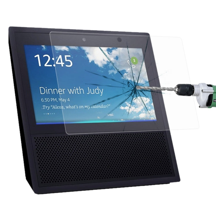 Set 2 proteggi schermo vetro temperato per Amazon Echo Show