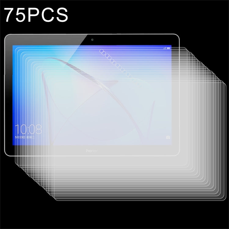 75 pezzi per HUAWEI MediaPad T3 10 9.6 pollici 0.3mm 9H durezza superficiale protezione schermo in vetro temperato a schermo intero, For T3 10