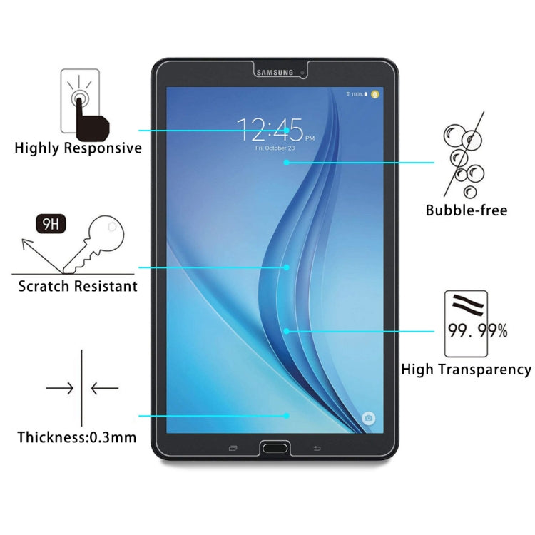 Pellicola vetro temperato per Samsung Galaxy Tab E 8.0 T377