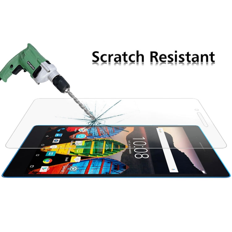 Per Lenovo TAB4 / TB-7304N Proteggi schermo in vetro temperato con durezza superficiale 0,3 mm 9H, For TB-7304N