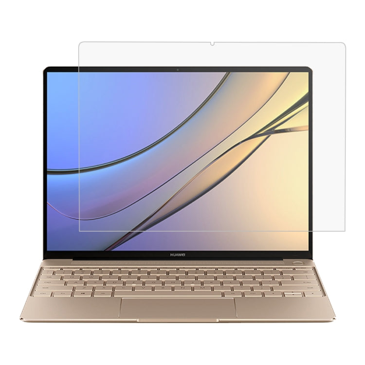 Pellicola in vetro temperato a schermo intero con durezza superficiale 0,4 mm 9H per Huawei MateBook X 13,3 pollici, MateBook X 13.3 inch