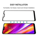 Pellicola in vetro temperato 9H 2.5D da 0,26 mm per LG G7 ThinQ, For LG G7 ThinQ(Black)