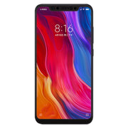 Pellicola in vetro temperato da 0,26 mm 9H 2.5D per Xiaomi Mi 8, For Mi 8(Black)