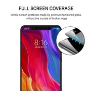 Pellicola in vetro temperato da 0,26 mm 9H 2.5D per Xiaomi Mi 8, For Mi 8(Black)