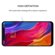Pellicola in vetro temperato da 0,26 mm 9H 2.5D per Xiaomi Mi 8, For Mi 8(Black)