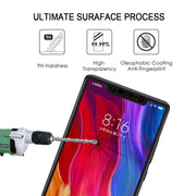 Pellicola in vetro temperato 9H 2.5D da 0,26 mm per Xiaomi Mi 8 SE, For Mi 8 SE(Black)