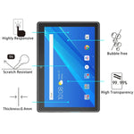 Pellicola in vetro temperato a schermo intero con durezza superficiale 0,4 mm 9H per Lenovo Tab E10, Lenovo Tab E10
