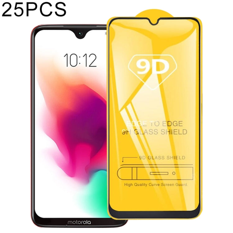 Pellicola vetro temperato Motorola Moto G7 Plus 25 pezzi
