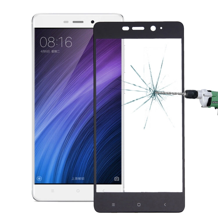 Per Xiaomi Redmi 4 Pro / Prime 0,26mm 9H Durezza superficiale Pellicola a schermo intero in vetro temperato serigrafato antideflagrante, For Xiaomi Redmi 4 Pro / Prim
