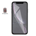 Pellicola vetro temperato opaco per iPhone XR e 11