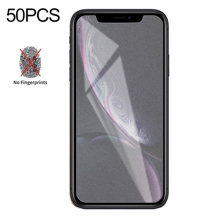 Pellicola vetro temperato satinato per iPhone XR e iPhone 11