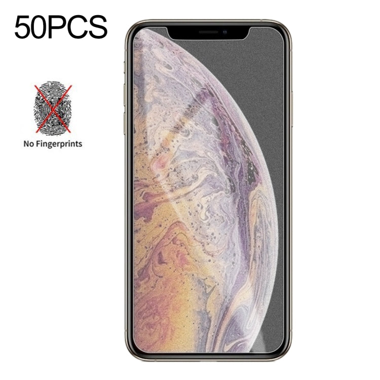 Pellicola vetro temperato opaco per iPhone XS Max e 11 Pro Max