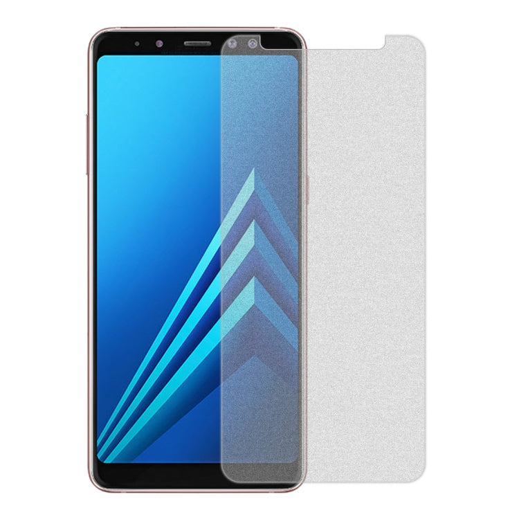 Pellicola vetro temperato opaco per Samsung Galaxy A8+ 2018