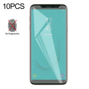 Pellicola vetro temperato satinato per Galaxy J6 10 pezzi