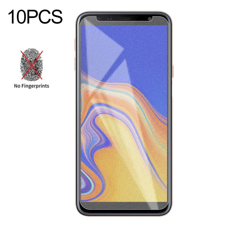 Pellicola vetro temperato satinato per Galaxy J4+ J6+