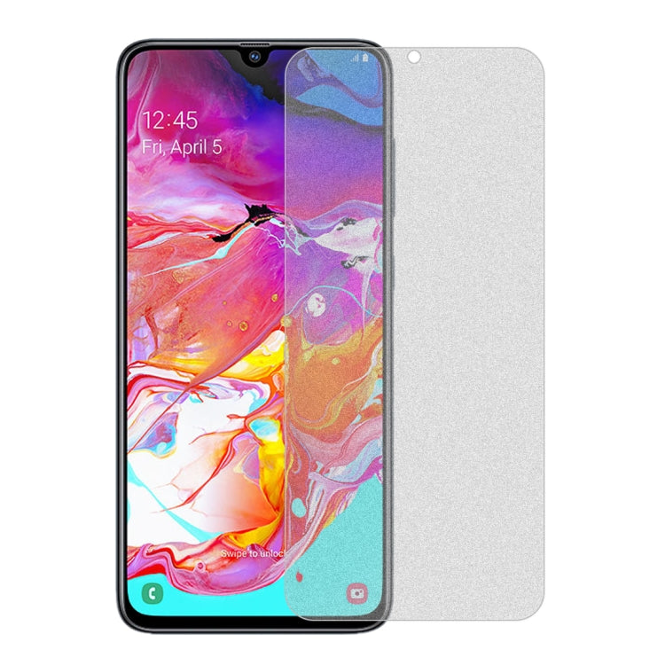 Pellicola vetro temperato opaco per Samsung Galaxy A70