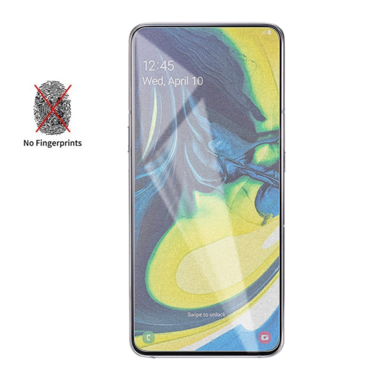 Pellicola vetro temperato satinato per Samsung Galaxy A80 A90