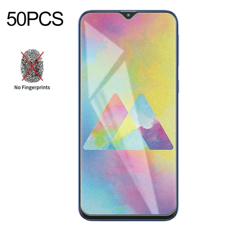 Pellicola vetro temperato satinato per Samsung Galaxy M20 50 pezz