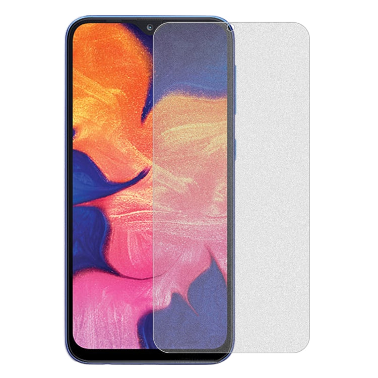 Pellicola vetro temperato opaco per Galaxy A10 e M10 50 pezzi