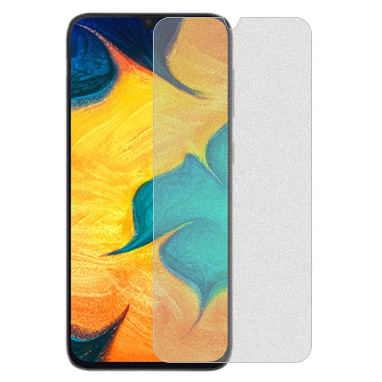 Pellicola vetro temperato opaco per Samsung Galaxy A30 e A50