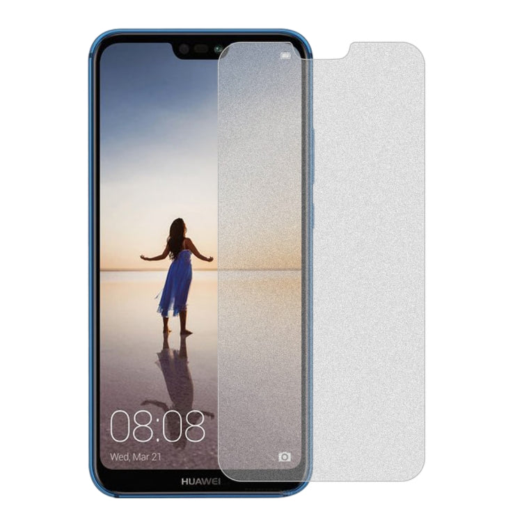 Pellicola in vetro temperato opaco per Huawei P20 Lite