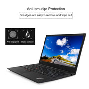 Pellicola in vetro temperato a schermo intero con durezza superficiale 9H per Lenovo ThinkPad E585 15,6 pollici, Lenovo E585