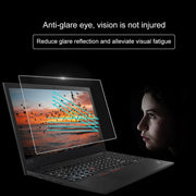 Pellicola in vetro temperato a schermo intero con durezza superficiale 9H per Lenovo ThinkPad E585 15,6 pollici, Lenovo E585