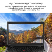 Pellicola in vetro temperato a schermo intero con durezza superficiale 0,4 mm 9H per Lenovo ThinkPad L380 Yoga 13,3 pollici, L380 Yoga