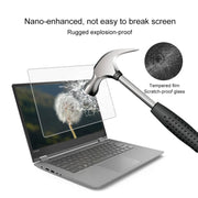 Pellicola in vetro temperato a schermo intero con durezza superficiale 0,4 mm 9H per Lenovo ThinkPad Yoga 530 14 pollici, Yoga 530
