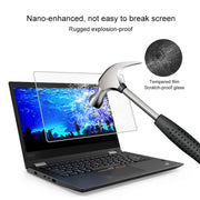 Pellicola in vetro temperato a schermo intero con durezza superficiale 0,4 mm 9H per Lenovo ThinkPad X380 Yoga 13,3 pollici, X380 Yoga