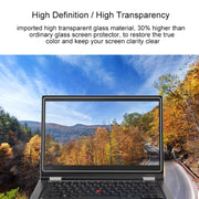 Pellicola in vetro temperato a schermo intero con durezza superficiale 0,4 mm 9H per Lenovo ThinkPad X380 Yoga 13,3 pollici, X380 Yoga