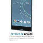 Per Sony Xperia XZs 0,33 mm 9H Durezza superficiale Proteggi schermo in vetro temperato curvo a schermo intero 3D, For Xperia XZs